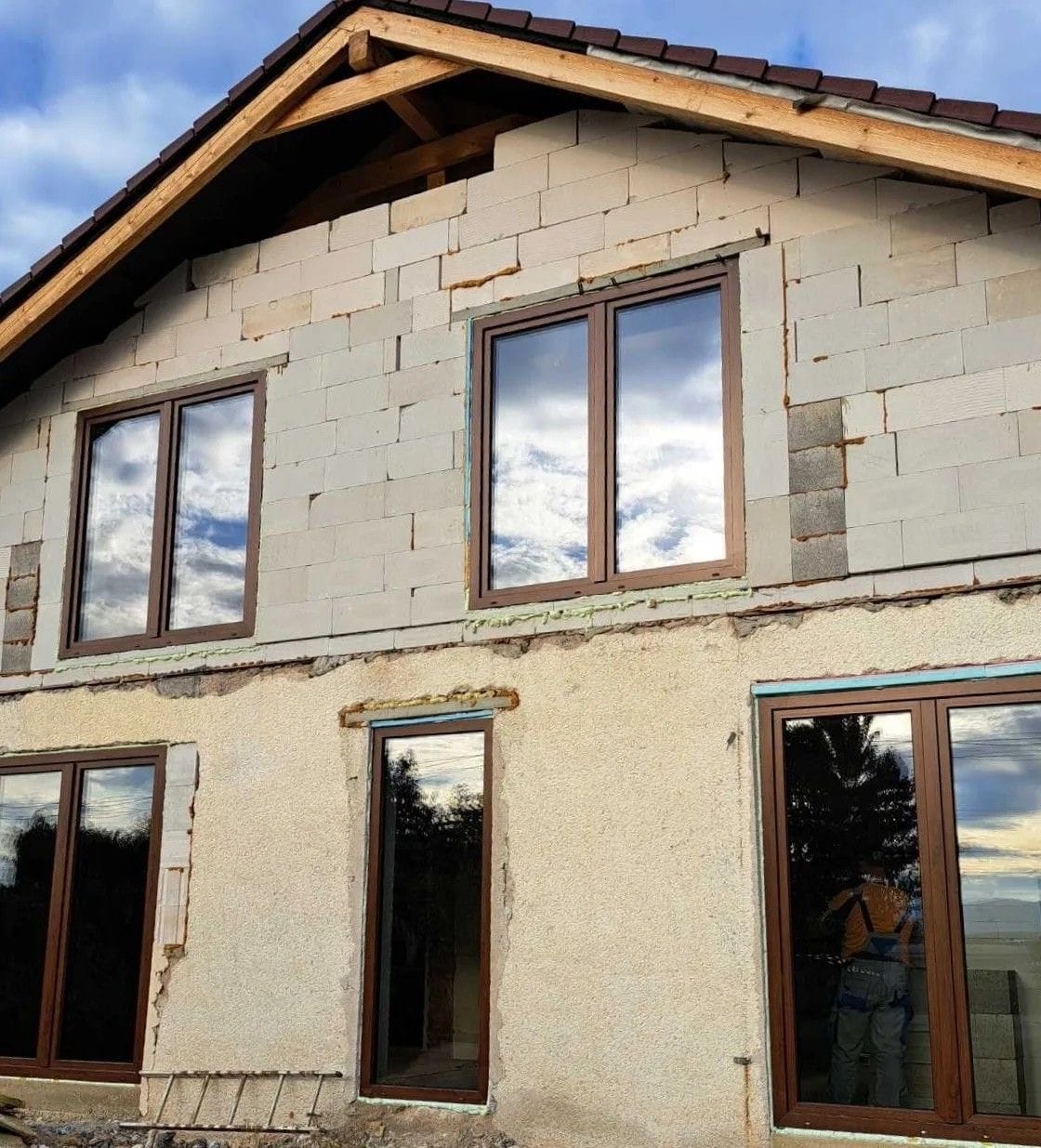 Aluminijska ograda i stolarija na terasi